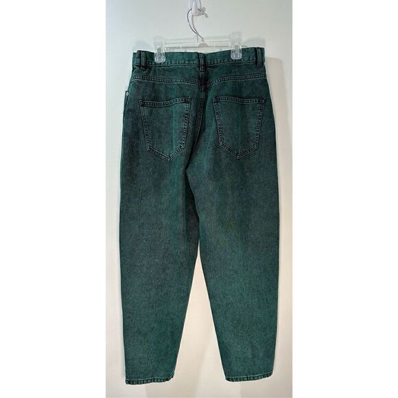 ASOS women’s green black denim jeans size 9/10. #42-1055 - Picture 2 of 5